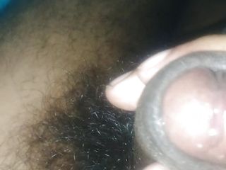 A desi fellow getting off large wooly meatpipe hard-core masterbate precum dribble