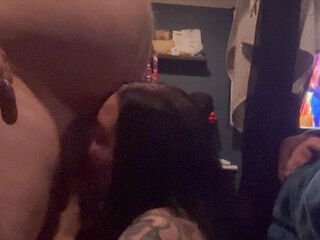 My beautiful wife sucking me dry
