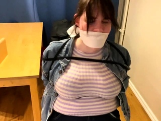 Reporter trussed and gagged
