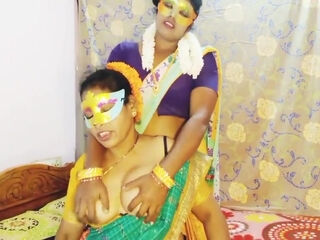 Telugu girl-girl hump Atta Kodalu Puku Gula