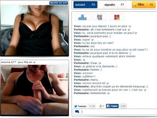 ChatRoulette - Shy Round Tits