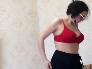 Oksana Katysheva In sizzling wifey pounds Neighbor (amateur Video)