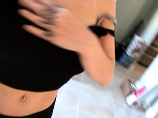 Great Big Boobs On Masturbating Redhead