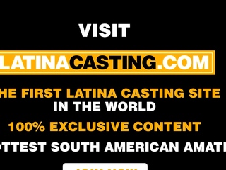 Latina casting cocky latin entices Producer