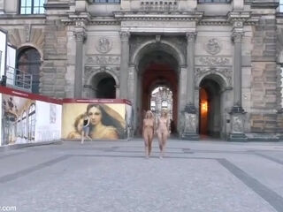 Luci And Izzy Nude In Dresden