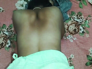 After a long time, my brother-in-law took off my thong coat and fucked me doggy style and removed all the heat from my pussy