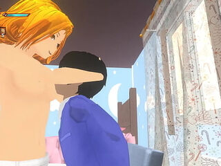 3d game &quot_Femdom University&quot_ Massaging Milf legs