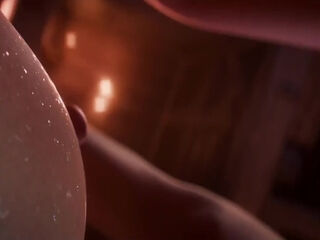 Busty Sif priestess receives warm hospitality from a stranger in a fresh animation.