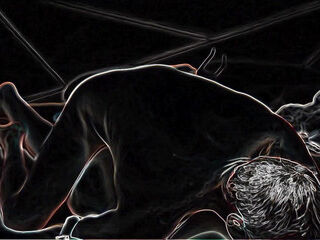 HAIR Pulling Doggystyle on a Neon Night