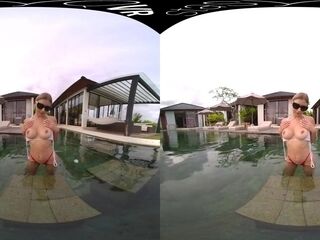 Pool Perfection super hot stunner VR pornography