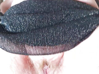 Warning - VERY Hairy Mature Pussy (homemade natural bigtits mature aunt bbw_wife)