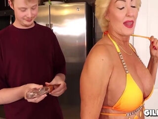 70 yr aged Gilf Seka lubricated Up And poked rigid - Gilfaf 8 minute With Seka ebony And Jimmy Michaels