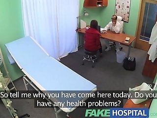 FakeHospital Sexy patient has a big surprise for the dirty doctor