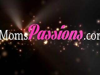 Moms Passions  Passionate love with a mommy