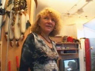 German grannie Turns Into superslut In Her Home
