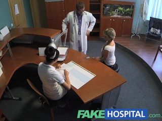 FakeHospital chick sucks schlong to save on medical bills