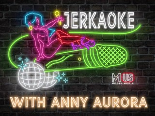 'Model Media has the finest pornography TV demonstrate - JERKAOKE!!! Anny Aurora and Brad Newman'