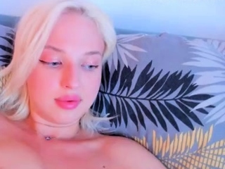 Big Boobed Blonde Masturbates With A Dildo In The Bathroom
