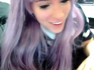 Amateur webcam babe dildo masturbation