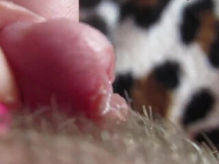 Big Clit Teasing & Real Wet Clitoral Orgasm In Exciting Close-up