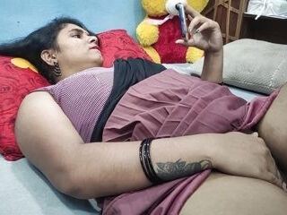 Mallu half saree dame wank by seeing vid and doing hump with step step-brother, Mallu step sis super hot hump with step step-brother