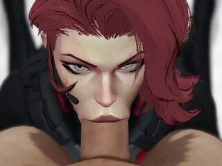 Black Widow gives a blowjob and makes time to stop you and buy time.