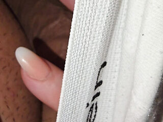 Step mom hand slip under step son underwear touching his dick
