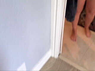 Curvy British wants to be stepson’s slut in POV